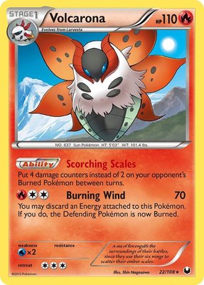 Volcarona, Dark Explorers