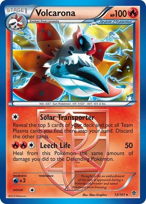 Volcarona (Team Plasma), Plasma Blast