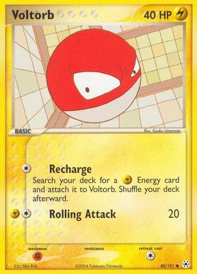 Voltorb, EX Hidden Legends