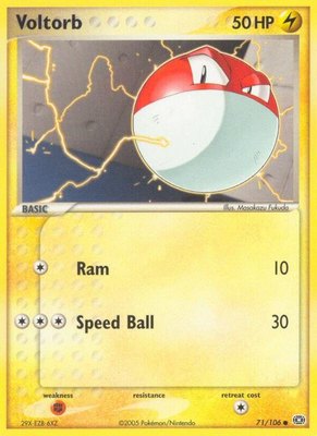 Voltorb, EX Emerald