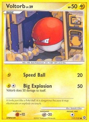 Voltorb, Secret Wonders