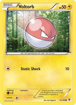 Voltorb, Boundaries Crossed