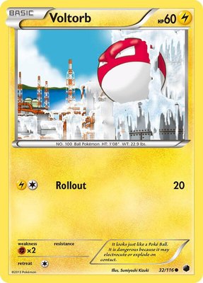 Voltorb, Plasma Freeze