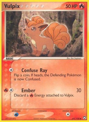 Vulpix, EX Power Keepers