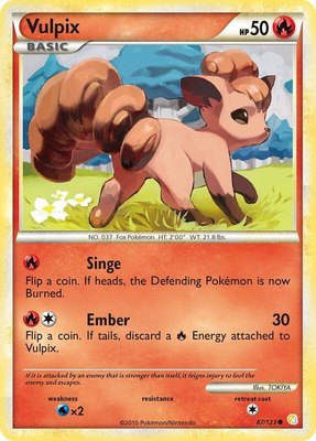 Vulpix, HeartGold SoulSilver