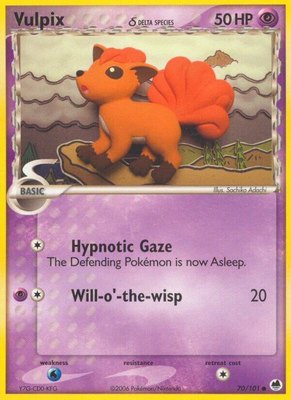 Vulpix (Delta Species), EX Dragon Frontiers