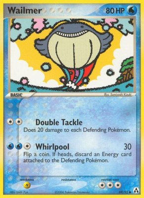 Wailmer, EX Legend Maker