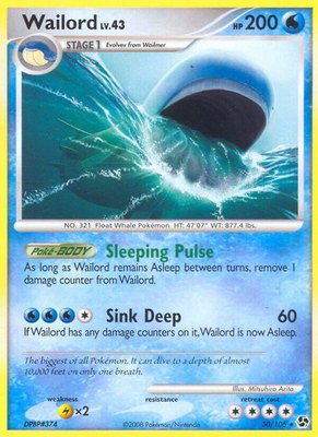 Wailord, Great Encounters
