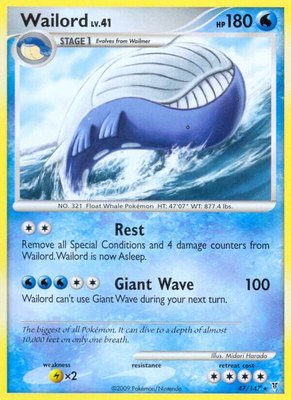 Wailord, Supreme Victors