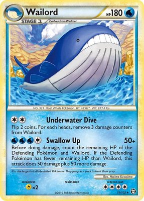 Wailord, Triumphant