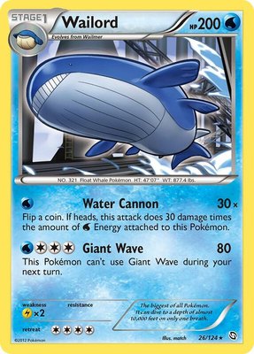 Wailord, Dragons Exalted