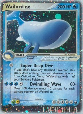 Wailord ex, EX Sandstorm