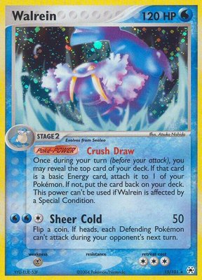 Walrein, EX Hidden Legends