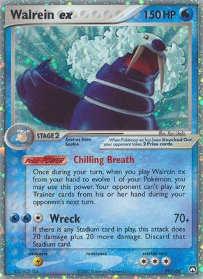 Walrein ex, EX Power Keepers