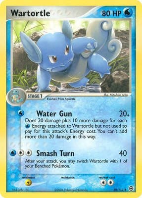 Wartortle, EX FireRed & LeafGreen