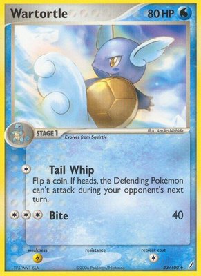 Wartortle, EX Crystal Guardians