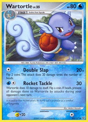 Wartortle, Platinum