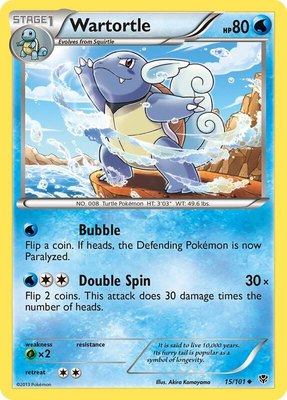 Wartortle, Plasma Blast