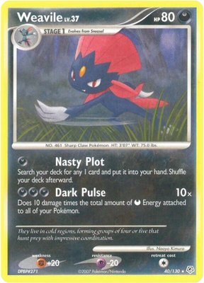 Weavile, Diamond and Pearl