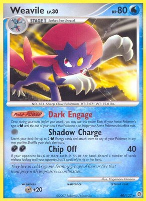 Weavile, Secret Wonders