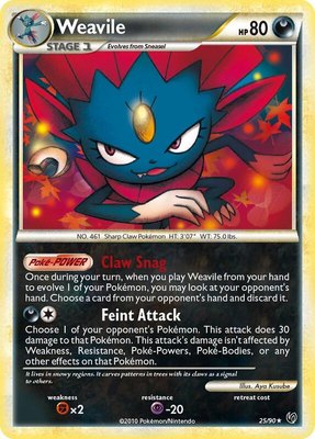 Weavile, Undaunted