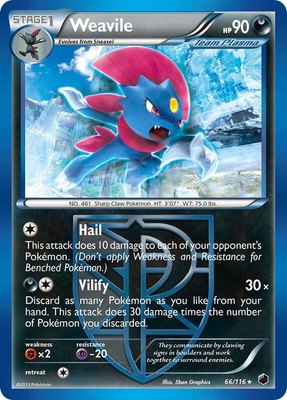 Weavile (Team Plasma), Plasma Freeze