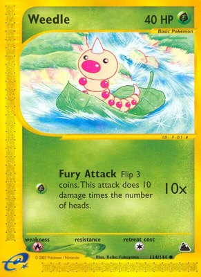 Weedle (114), Skyridge