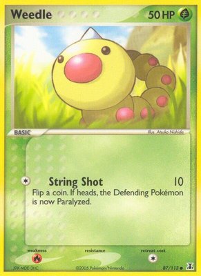 Weedle, EX Delta Species