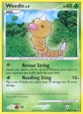 Weedle, Rising Rivals