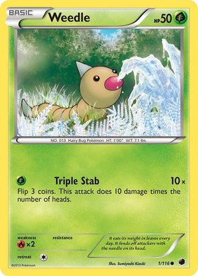 Weedle, Plasma Freeze