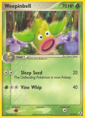 Weepinbell, EX Legend Maker
