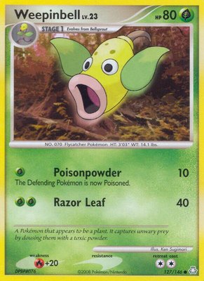 Weepinbell, Legends Awakened
