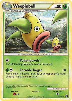 Weepinbell, Triumphant