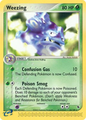 Weezing, EX Ruby and Sapphire