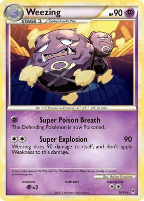 Weezing, Call of Legends