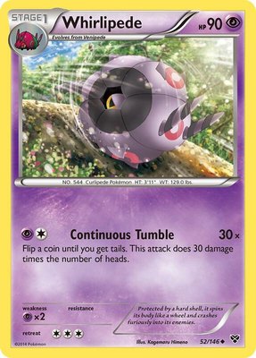 Whirlipede, XY Base Set