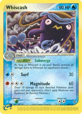 Whiscash, EX Dragon