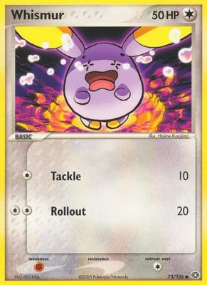 Whismur, EX Emerald