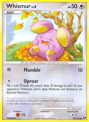 Whismur, Great Encounters