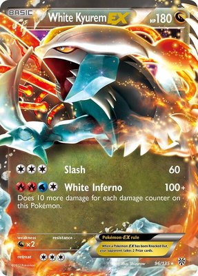 White Kyurem EX, Plasma Storm