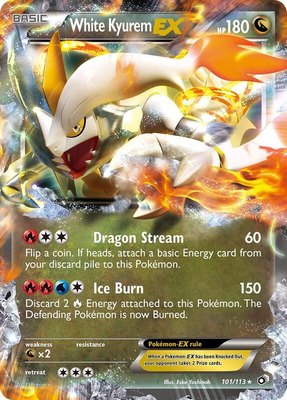White Kyurem EX, Legendary Treasures