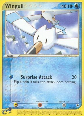 Wingull, EX Ruby and Sapphire