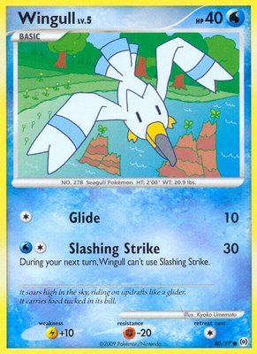 Wingull (80), Arceus