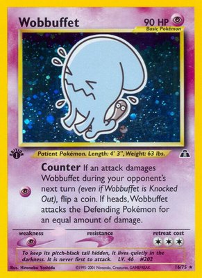 Wobbuffet (16), Neo Discovery