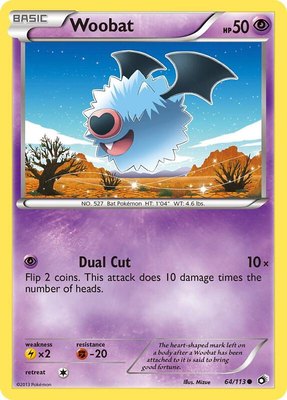 Woobat, Legendary Treasures