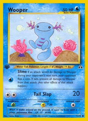 Wooper, Neo Discovery