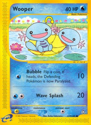 Wooper (117), Aquapolis