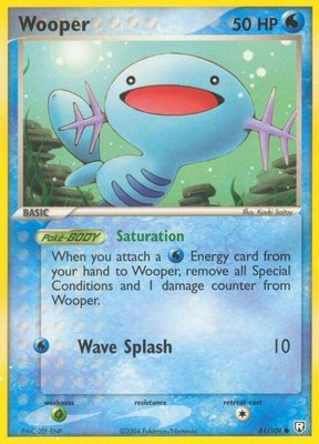 Wooper, EX Team Rocket Returns