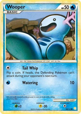 Wooper, HeartGold SoulSilver