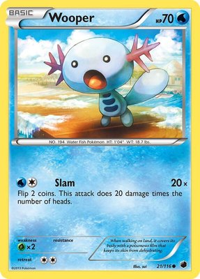 Wooper, Plasma Freeze